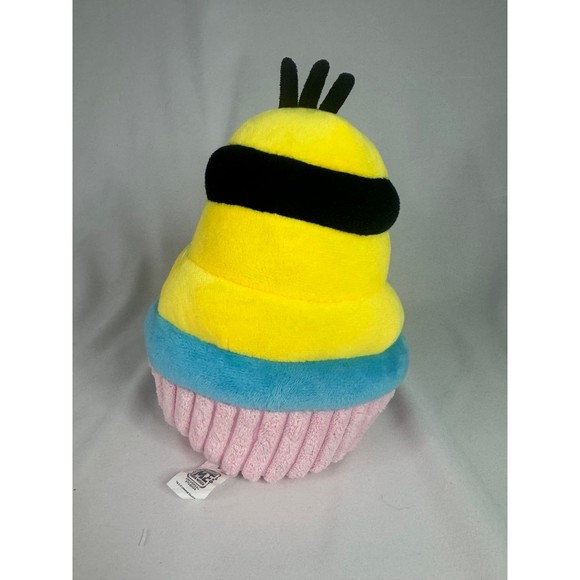 Rare Universal Studios Despicable Me Minion Mayhem Stewart Cupcake 8" Plush - Picture 4 of 5